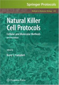 cover of the book Natural Killer Cell Protocols: Cellular and Molecular Methods