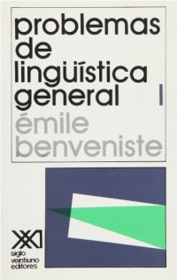 cover of the book Problemas de linguistica general, 1  