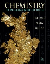 cover of the book Chemistry: The Molecular Nature of Matter, 6th Edition  