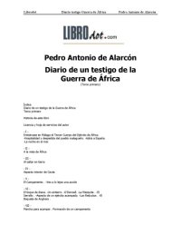 cover of the book Diario de un testigo de la Guerra de África  