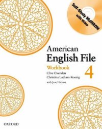 cover of the book American English File 4 Workbook  