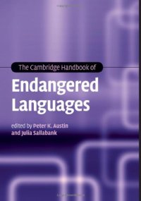 cover of the book The Cambridge Handbook of Endangered Languages (Cambridge Handbooks in Language and Linguistics)  