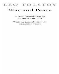 cover of the book War and Peace (Penguin Classics)  