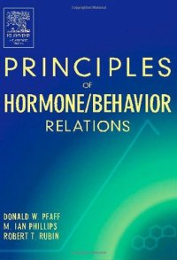 cover of the book Principles of hormone behavior relations  