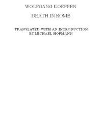 cover of the book Death in Rome (Penguin Twentieth-Century Classics)  