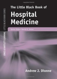 cover of the book Little Black Book of Hospital Medicine (Jones and Bartlett's Little Black Book)  