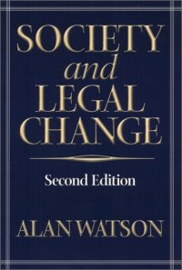 cover of the book Society and Legal Change, 2nd Edition  