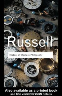 cover of the book History of western philosophy  