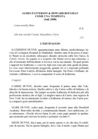 cover of the book Come una tempesta  