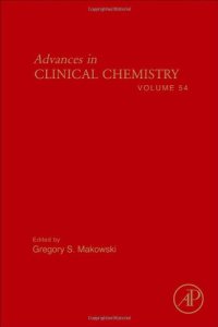 cover of the book Advances in Clinical Chemistry, Vol. 54