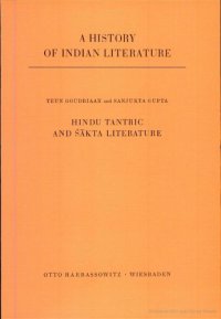 cover of the book A History of Indian literature, Volume 2, Part 2. Epics and Sanskrit religious literature. Hindu Tantric and Sakta Literature  