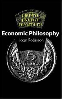 cover of the book Economic Philosophy  