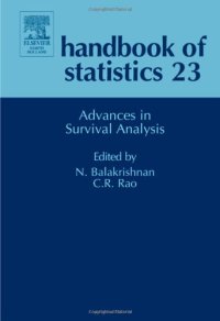 cover of the book Handbook of Statistics 23: Advances in Survival Analysis