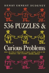 cover of the book 536 puzzles and curious problems