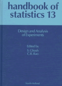 cover of the book Handbook of Statistics 13: Design and Analysis of Experiments