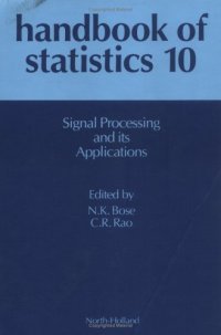 cover of the book Handbook of Statistics 10: Signal Processing and its Applications