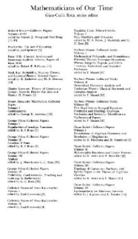 cover of the book Collected papers: probability, combinatorics, teaching(no p.231-472)