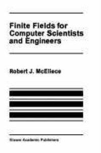 cover of the book Finite fields for computer scientists and engineers