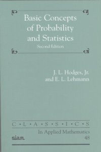cover of the book Basic Concepts Of Probability And Statistics