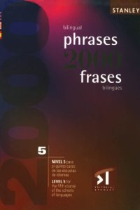 cover of the book 2000 bilingual phrases : level 5 = 2000 frases bilingües : nivel 5  