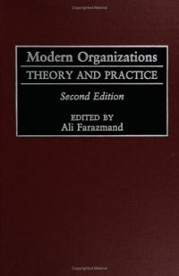 cover of the book Modern Organizations: Theory and Practice  