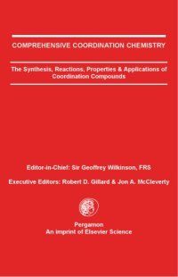 cover of the book Comprehensive Coordination Chemistry Vol. 5: Late Transition Elements (Vol 5)  