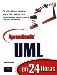 cover of the book Aprendiendo UML en 24 horas  