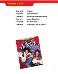 cover of the book Math Triumphs Foundations for Geometry Teacher Edition 2010  