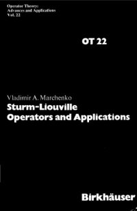 cover of the book Sturm-Liouville Operators and Applications (Operator Theory: Advances and Applications)  