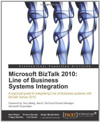 cover of the book Microsoft BizTalk 2010: Line of Business Systems Integration  