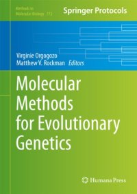 cover of the book Molecular Methods for Evolutionary Genetics