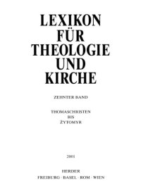 cover of the book Lexikon für Theologie und Kirche (LThK3) - Band 10  