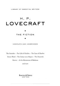 cover of the book The fiction: complete and unabridged  