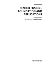 cover of the book Sensor Fusion - Foundation and Applications  