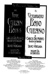 cover of the book True Cuban Bass - Verdadero Bajo Cubano  