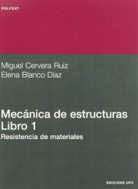 cover of the book Mecánica de estructuras I: Resistencia de materiales  