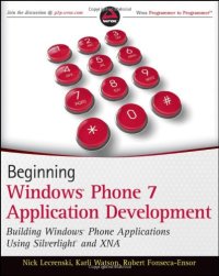 cover of the book Beginning Windows Phone 7 Application Development: Building Windows Phone Applications Using Silverlight and XNA  