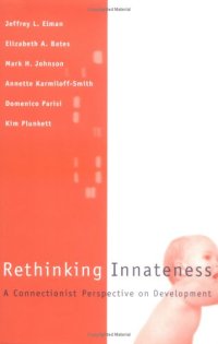 cover of the book Rethinking Innateness: A Connectionist Perspective on Development  