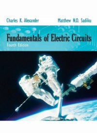 cover of the book Fundamentals of Electric Circuits, 4th edition  