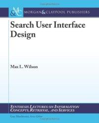 cover of the book Search User Interface Design  