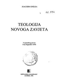 cover of the book Teologija Novog Zavjeta  