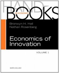 cover of the book Handbook of the Economics of Innovation, Volume 1, Volume 1 (Handbooks in Economics)  