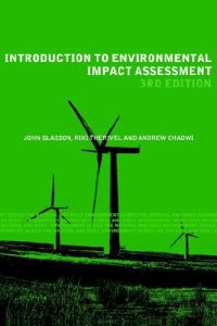 cover of the book Introduction To Environmental Impact Assessment (Natural and Built Environment Series)  