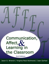 cover of the book Communication, Affect, & Learning in the Classroom  