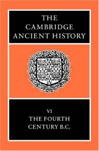 cover of the book The Cambridge Ancient History, Volume 6: The Fourth Century BC  