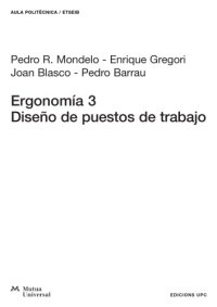 cover of the book Ergonomía, Volume 3  