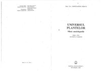 cover of the book Universul plantelor: Mică enciclopedie  