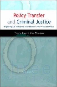 cover of the book Policy Transfer and Criminal Justice  