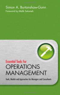cover of the book Essential Tools for Operations Management: Tools, Models and Approaches for Managers and Consultants  