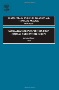 cover of the book Globalization: perspectives from Central and Eastern Europe  